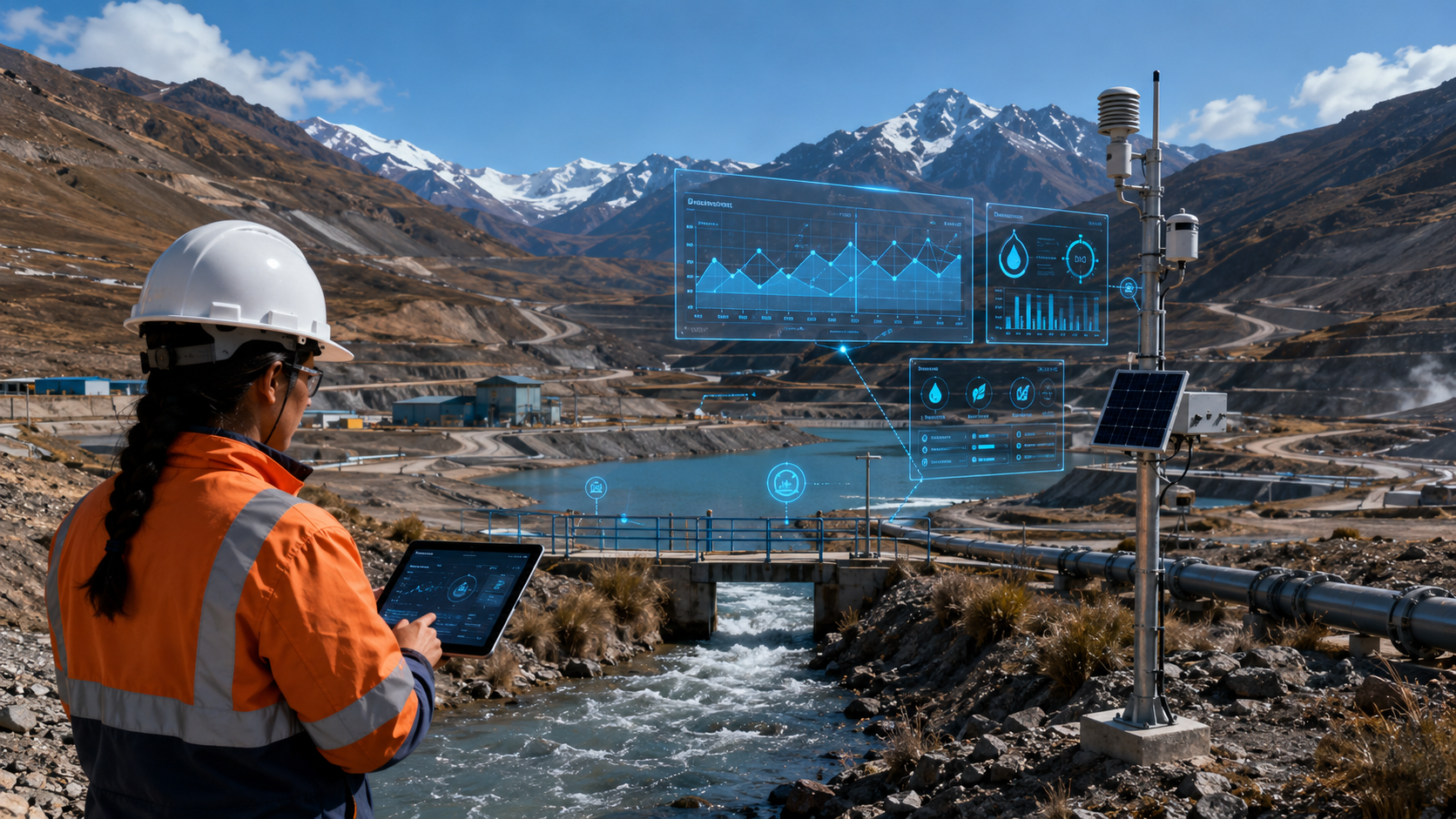 Modelos predictivos para optimizar el uso del agua en operaciones mineras