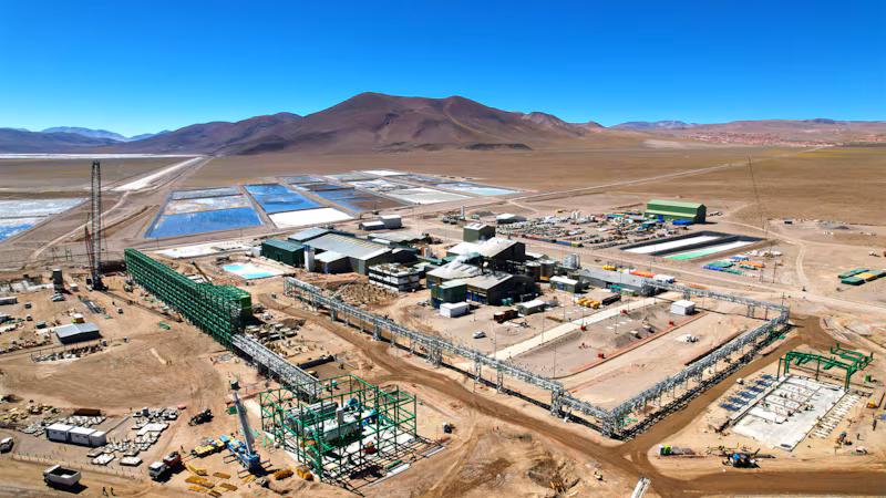 Producción litio Argentina: creció 45% y lidera minería