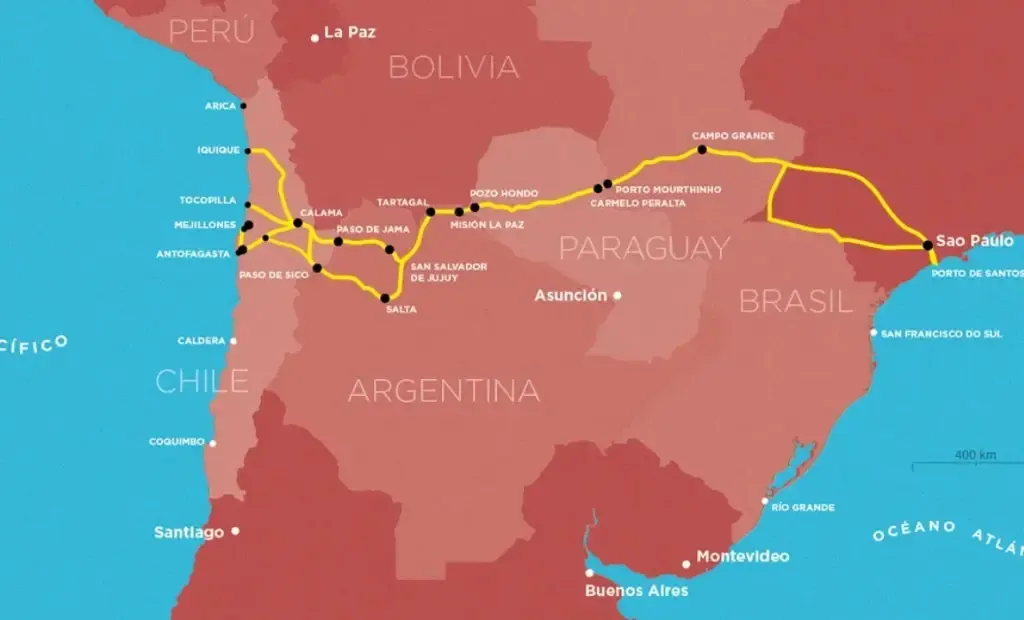 Los puertos del Pacífico ganan protagonismo en la salida exportadora de la minería del norte argentino