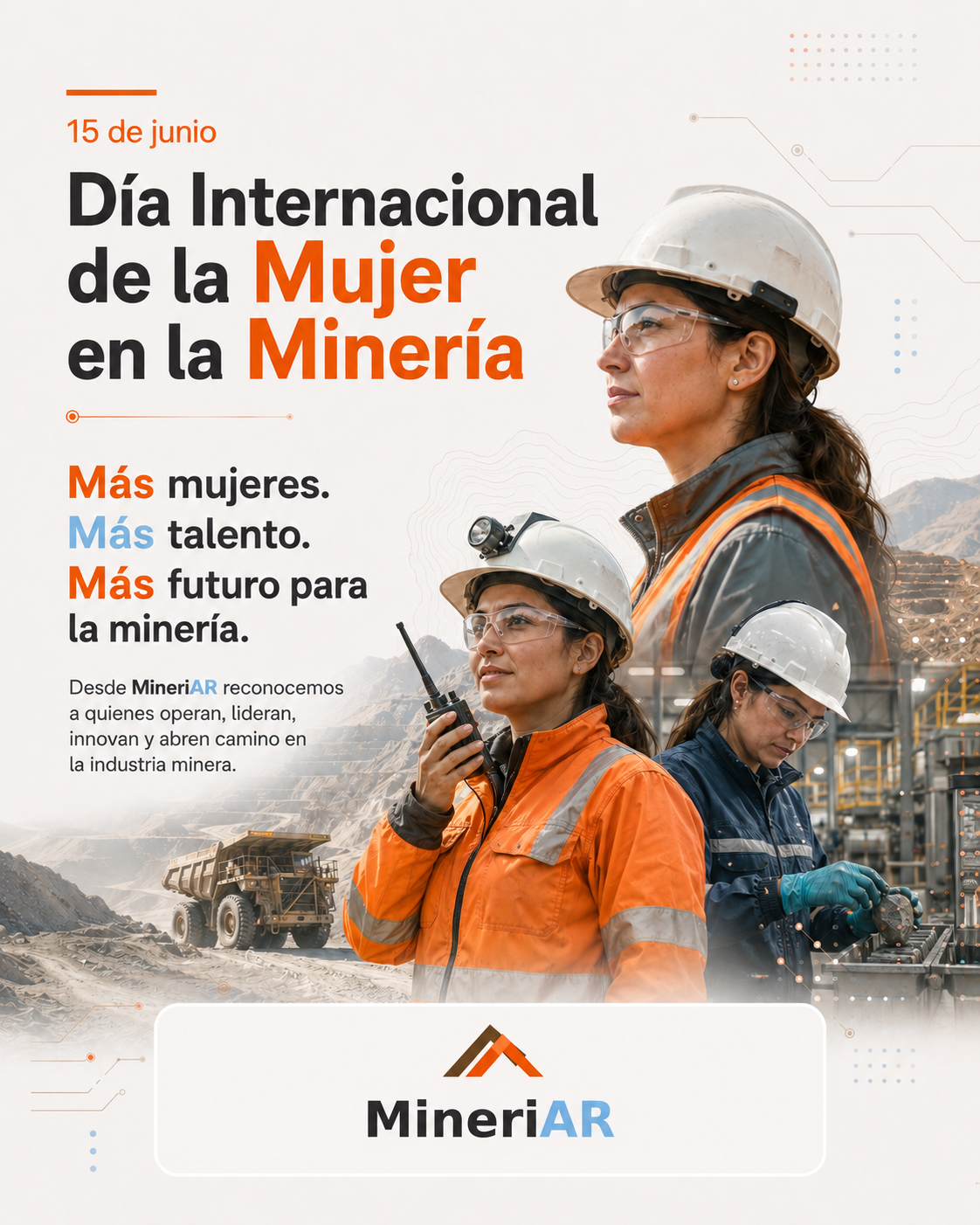Día Internacional de la Mujer en la Minería: una participación que crece y todavía tiene mucho camino por recorrer