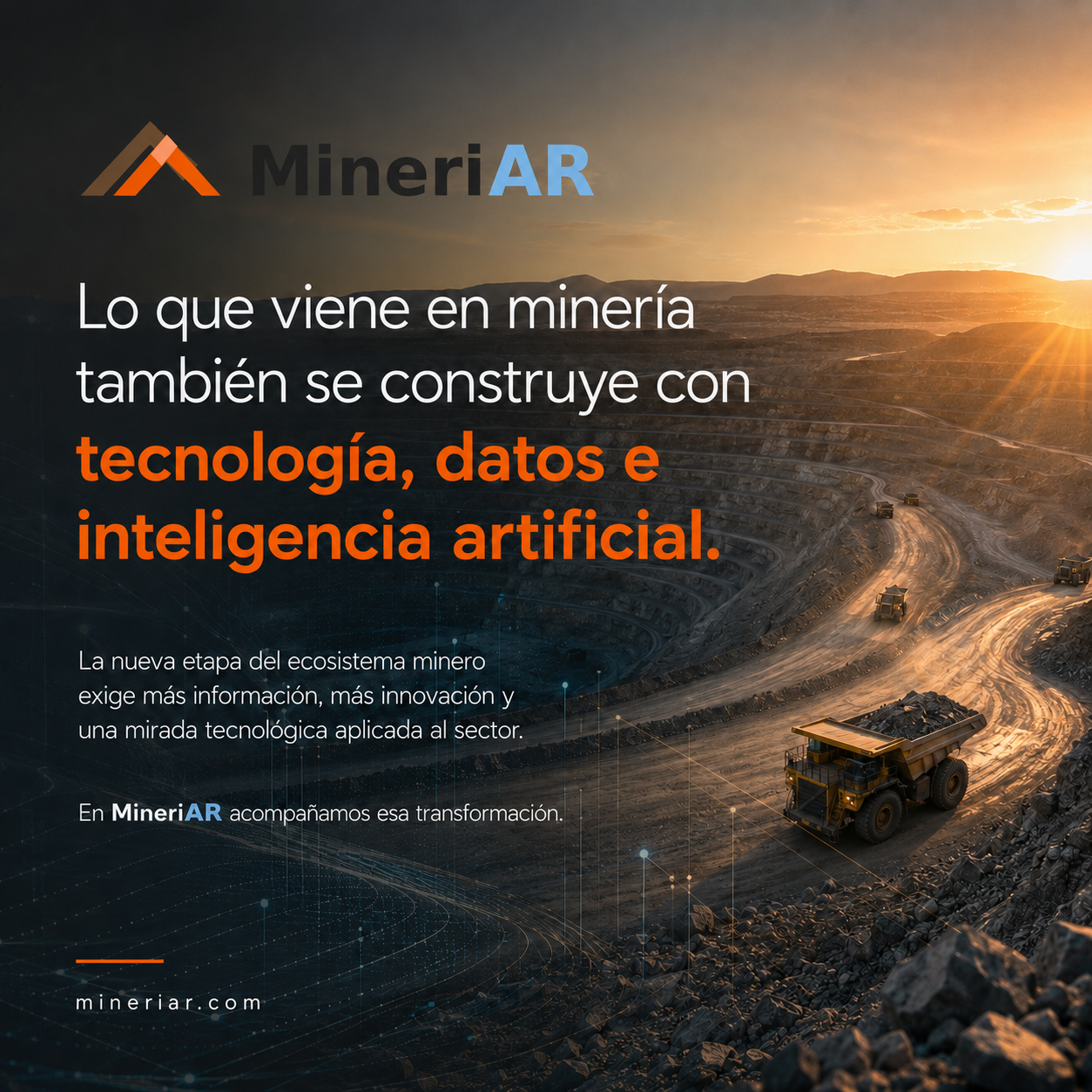 MineriAR: tecnología, datos e inteligencia artificial para una minería más eficiente