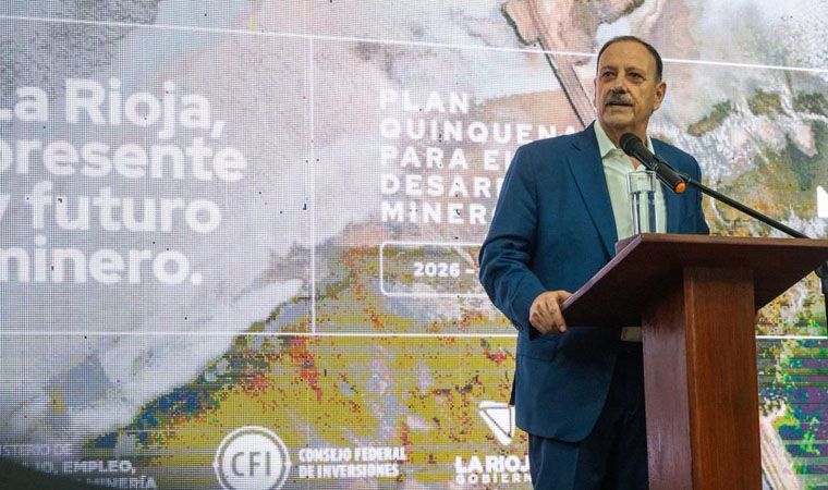 La Rioja presentó su Plan Quinquenal Minero 2026-2030 con foco en empleo, valor agregado y soberanía de recursos