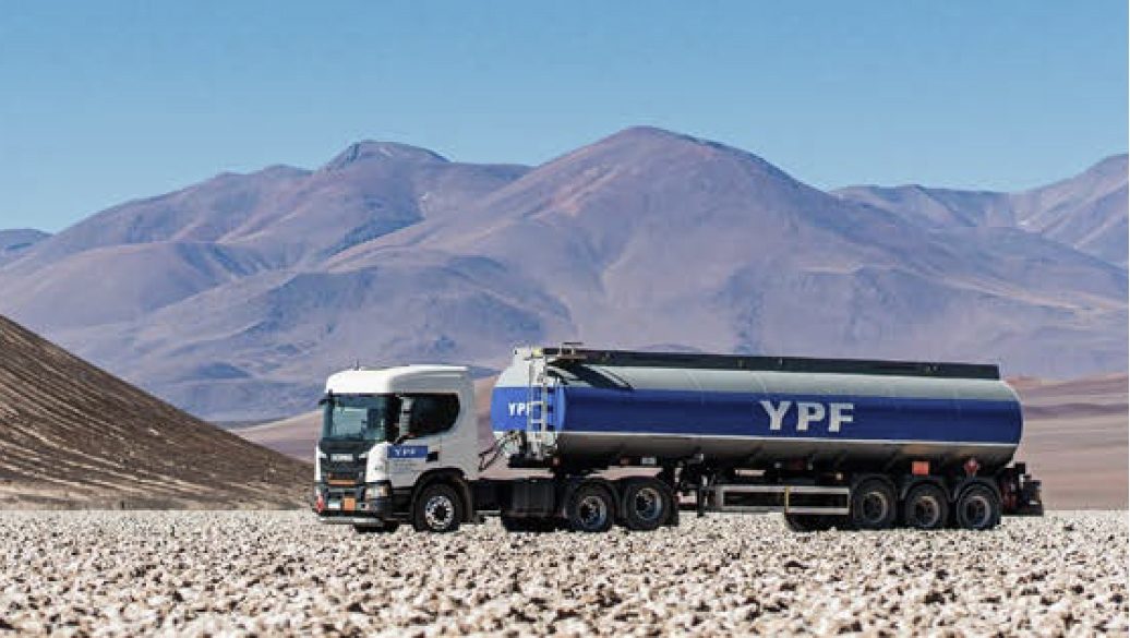 YPF presentó Diesel 10 Minero, un combustible diseñado para operaciones mineras extremas