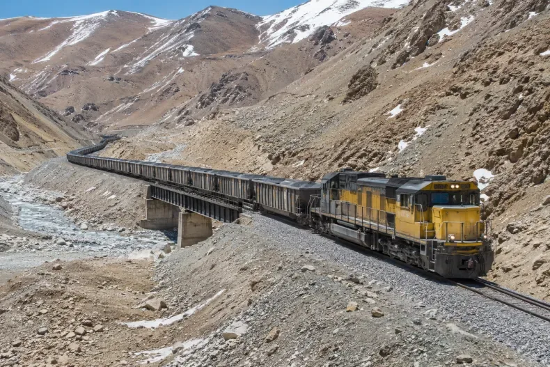 Proponen un tren binacional por La Chapetona para conectar San Juan con los puertos de Coquimbo