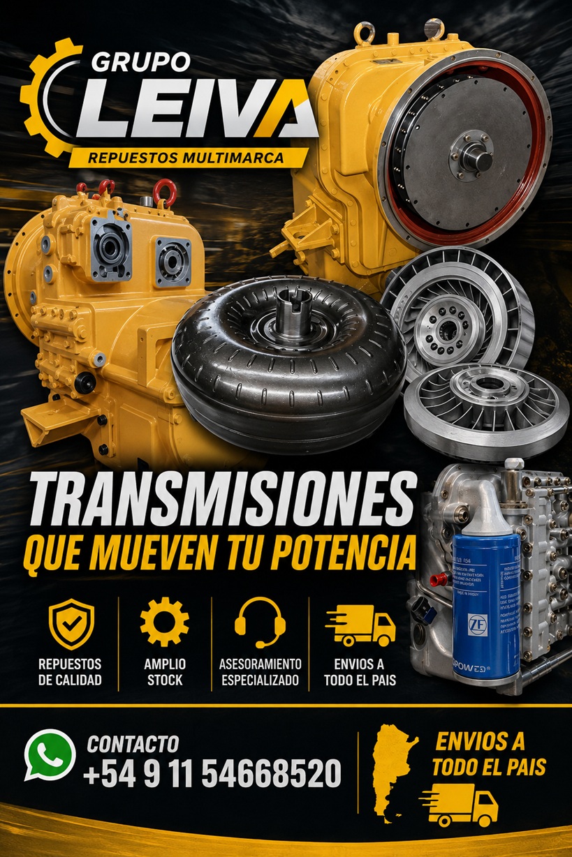 Repuestos de Transmisión y Convertidores: